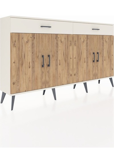 Arges Konsol 4 Raflı 2 Çekmeceli 4 Kapaklı 176x30x99 Aytaşı-çam/a Aytaşı-çam/aytaşı Arges Konsol 4 Raflı 2 Çekmeceli 4 Kapaklı 176x30x99 Aytaşı-çam/a Aytaşı-çam/aytaşı
