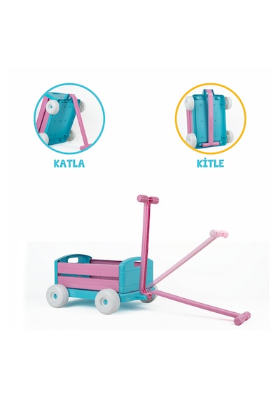 Çek Çek Arabam Pembe  / Urt046-002