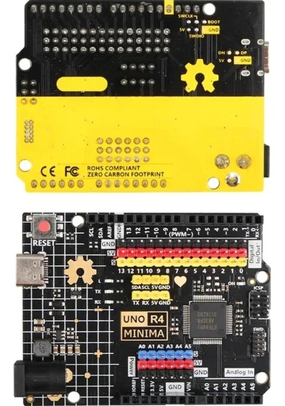 Arduino Uno R4 Minima - Gelişmiş Sensör Sürümü Usb-c