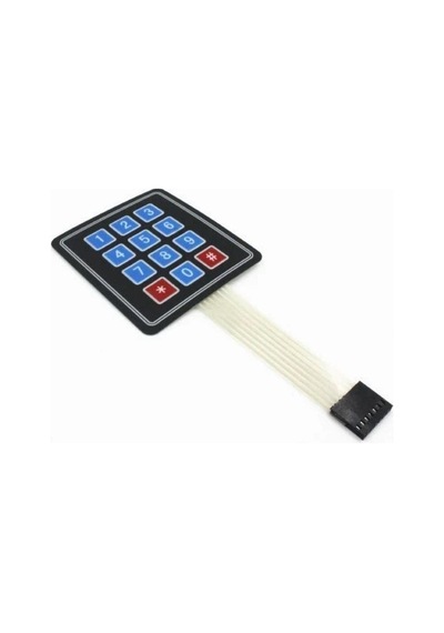 Sanec 4x3 Membran Keypad
