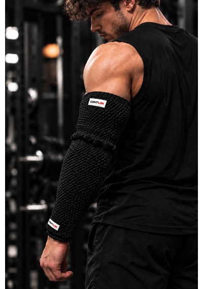 Bilek Güreşi Kol Isıtıcı Ön Kol Dirsek Isıtıcı / Arm Warmer Siyah
