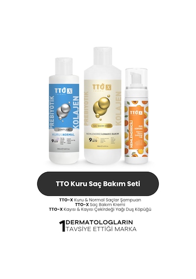 Tto Kuru Saç Bakım Seti