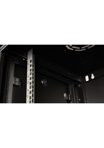 Lande 6u 19" Duvar Tipi Rack Kabinet Genişlik: 600 Mm Derinlik: 450 Mm Siyah