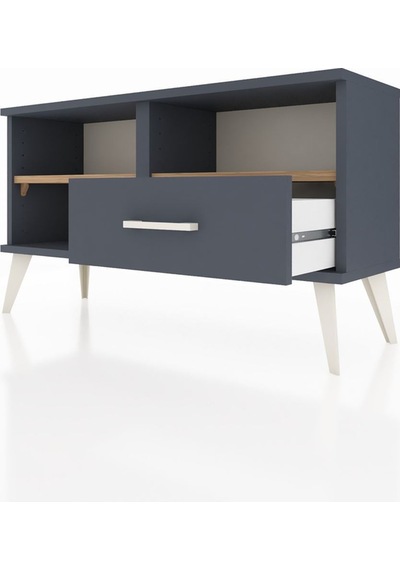 Arges Şifonyer 2 Raflı Tek Çekmeceli 88x30x48 Antrasit-çam/antrasit Çam/antrasit Arges Şifonyer 2 Raflı Tek Çekmeceli 88x30x48 Antrasit-çam/antrasit Çam/antrasit