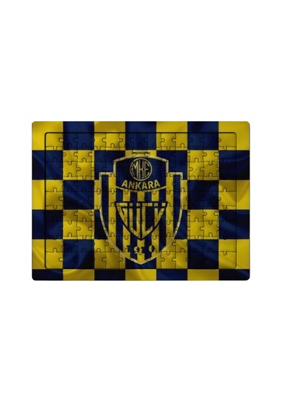 Ghostbastır Design Ankaragücü Spor 99 Parça Ayaklı Puzzle Dekoratif Çocuk Yapbozu 099