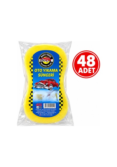 Magic Schine Oto Yıkama Süngeri Lüx 48 Adet