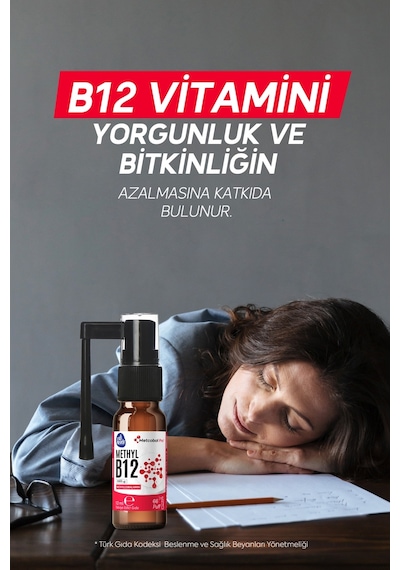Dr. Henri Methyl B12 içeren Takviye Edici Gıda 10 ML