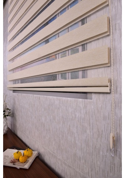 Siyah Düz Etek Dilimsiz Siyah 10687 V10 Zebra Stor Güneşlik Perde