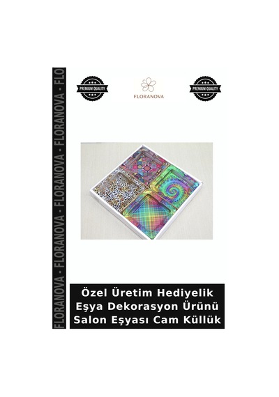 Özel Üretim Hediyelik Eşya Dekorasyon Ürünü Salon Eşyası Cam Küllük