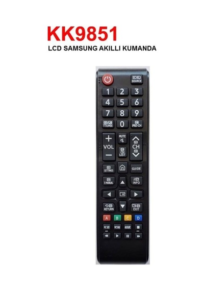 Ue43ju6000 Lcd Led Tv Kumandası