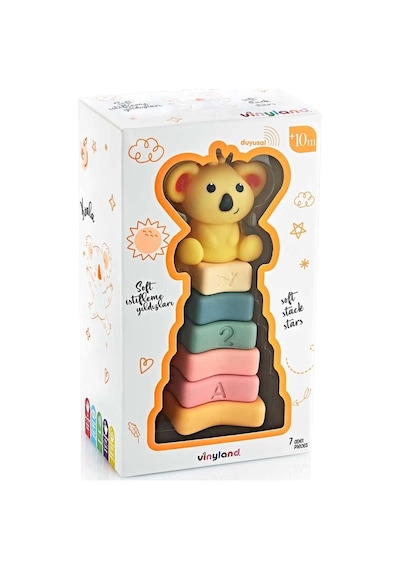 Vinyland Soft Yıldız Halkalar Koala 7'li Set 661877