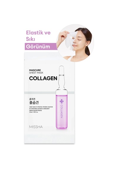 Missha Mascure Elasticity Solution Sheet Collagen Mask 25 ML
