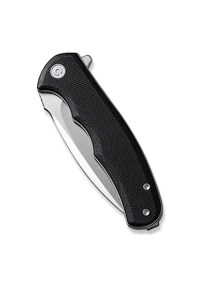 Civivi Mini Praxis Flipper Knife Black G10 Handle Kamp Çakı Siyah