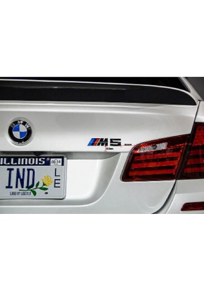 Bmw M5 Bagaj Arma Logo Siyah Krom Ithal Şık Car Aksesuar