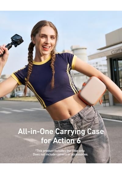 Osmo Action 6 İçin Taşıma Çantası Grey , Disadv Series For Djı Osmo Action 6