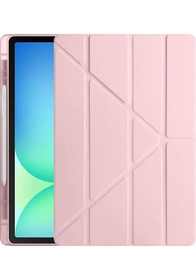 Newface Apple     Uyumlu iPad Pro 11 2024 Kılıf Kalemlikli Hugo Tablet Kılıfı -
