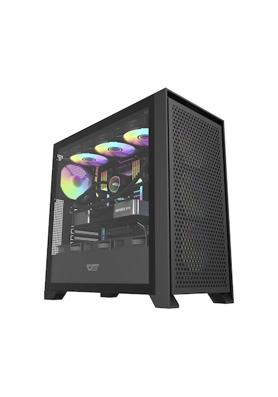 Darkflash Drx90 Mesh 650w 80+ Power Supply 4-12cm Argb Fan Siyah Kasa