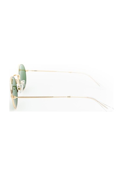 Despada Ds 2247 C1 51 Unisex Gold Metal Yuvarlak Güneş Gözlüğü