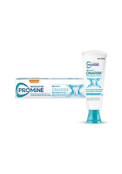 Sensodyne Promine Onarım Beyazlatıcı Diş Macunu 75 Ml - 3 Adet Tarı