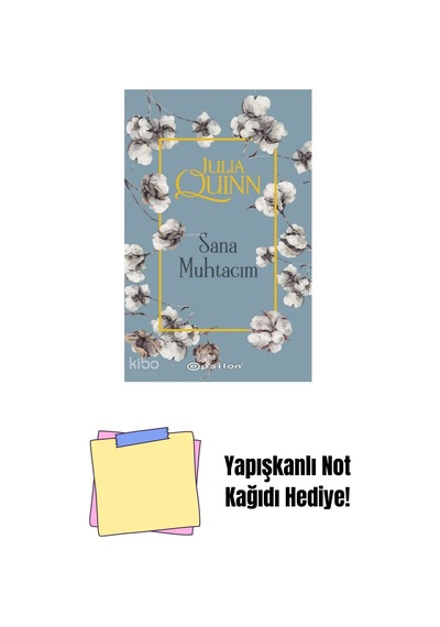Sana Muhtacım + Yapışkanlı Not Kağıdı
