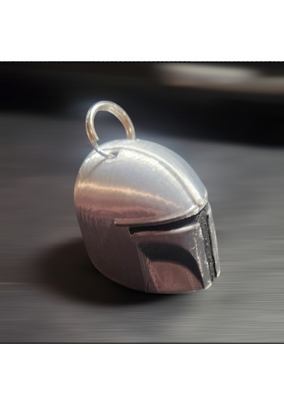 Mandalorian Kask Anahtarlık Pla Malzeme 4 Cm