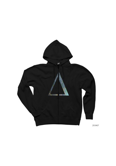 Alter Bridge Blackbird Siyah Fermuarlı Kapşonlu Sweatshirt