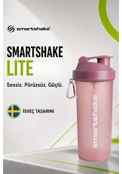Smartshake Lite Serisi 1000 Ml Deep Rose Pembe Protein Shaker