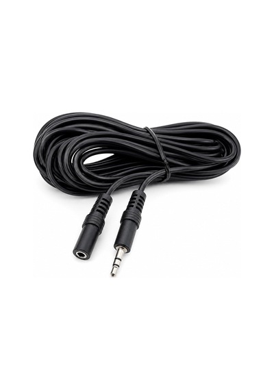 Elektromer El-8942 Siyah 3.5mm Stereo Erkek/dişi 10 Metre Uzatma Kablo Tarif Edildiği Gibi
