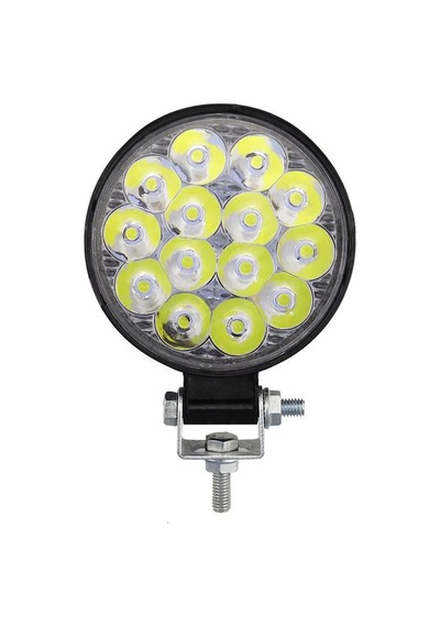 72w 12-24 Volt Yuvarlak Spot Far Oto Çalışma Lambası Atv Kamyon Tır Traktör Offroad