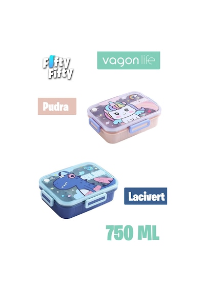 Vagonlife Lunch Box 750 Ml Sızdırmaz,karışmaz Üç Bölmeli Yeni Nesil Sefer Tası-fflbox50555 Pudra Vagonlife Lunch Box 750 Ml Sızdırmaz,karışmaz Üç Bölmeli Yeni Nesil Sefer Tası-fflbox50555 Pudra