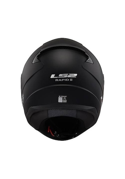 Ls2 Rapıd 2 Mat Siyah Fullface Motosiklet Kaskı Siyah Camlı Mat Siyah