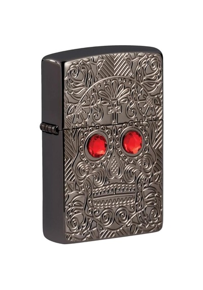 Zippo Çakmak 49300-083349 Crystal Skull Design
