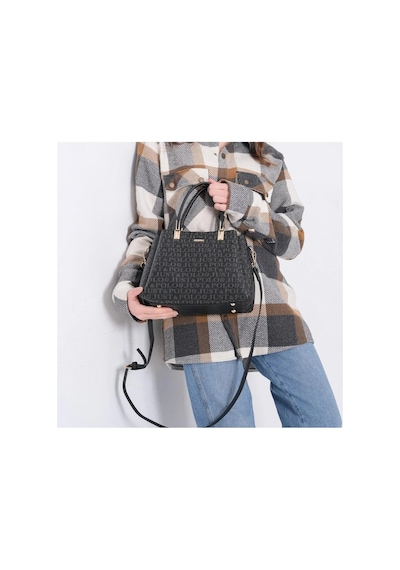 Just Polo Kadın Yeni Sezon El Ve Omuz Çantası Ebat 22x29 Cm Siyah 78785300