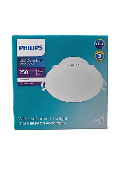 Philips Eridani 3.5w Delik Çapı 80mm Dış Çapı 90mm Yükseklik 35mm Gün Işığı