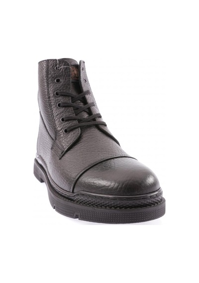 Dgn 2510-1 Erkek Bağcikli Fermuarli Sneakers Bot 2510-1-1585-R1534 Siyah