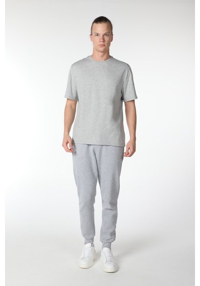 Defys Erkek Bisiklet Yaka Kısa Kollu Regular Fit Basic Tişört Gri Melanj - 499080152 Gri Melanj Defys Erkek Bisiklet Yaka Kısa Kollu Regular Fit Basic Tişört Gri Melanj - 499080152 Gri Melanj