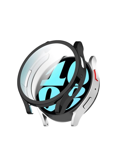 Samsung Galaxy Watch 6 40mm İçin Kılıf Ekranı Tam Kaplayan 360 Full Round Soft Silicone Siyah Galaxy Watch 6 40mm İle Uyumlu Kılıf - Siyah Çok Renkli Samsung Galaxy Watch 6 40mm İçin Kılıf Ekranı Tam Kaplayan 360 Full Round Soft Silicone Siyah Galaxy Watch 6 40mm İle Uyumlu Kılıf - Siyah Çok Renkli