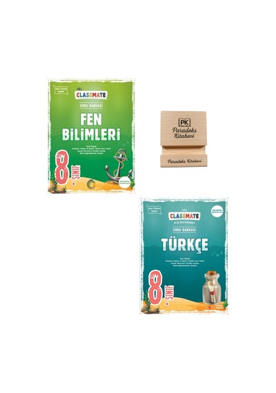 Okyanus Lgs 8. Sınıf Classmate Fen Bilimleri Ve Türkçe Soru Bankası + Telefon Standı