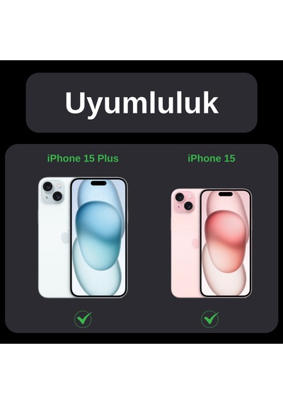 Safeus Safir Temperli Kamera Lens Koruyucu Apple Uyumlu iPhone 15 Plus Ve İle Yeşil