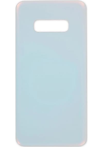 Samsung S10e Beyaz Uyumlu Arka Kapak Batarya Kapağı Pil Kapağı Beyaz
