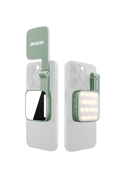 Aputure -- Amaran Go Magsafe Mobil Led Işık Yeşil