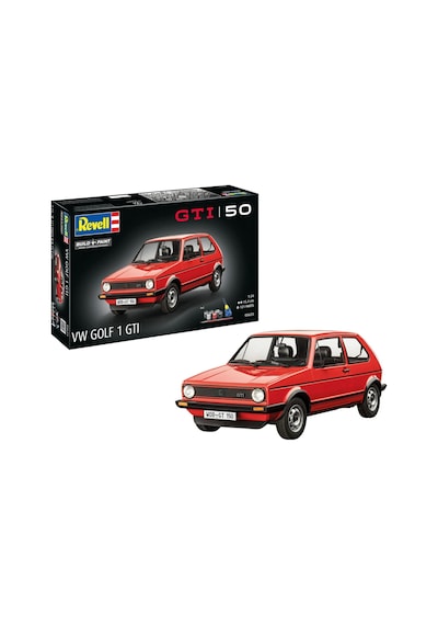 Revell Gift Set 1:24 50 Years Of The Volkswagen Golf 1 Gti 5623