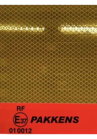 Pakkens Tır Çekici Reflektörü Aliminyum Tabanlı Ürün E37 Belgeli