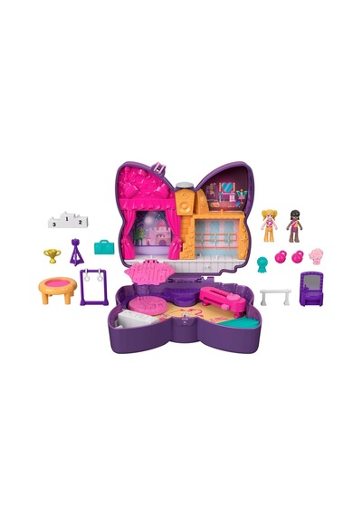 Polly Pocket Ve Maceraları Oyun Setleri Sparkle Stage Fry35-Hcg17
