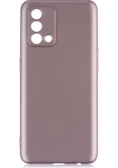 Oppo A74 4g Kılıf Zore Premier Silikon Kapak Rose Gold