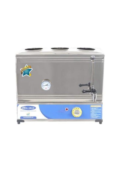 Ideal Çelik Elektrikli Platesiz Çay Ocağı (Kaynaklı) 60Lık 3 Deml