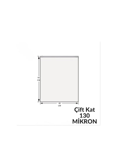 40 X 50 Cm Fermuarlı Buzlu Kargo Poşeti -130mikron 100 Adet Valiz Ve Dolap Içi Düzenleyici Buzlu Fermuarlı Poşet Torba