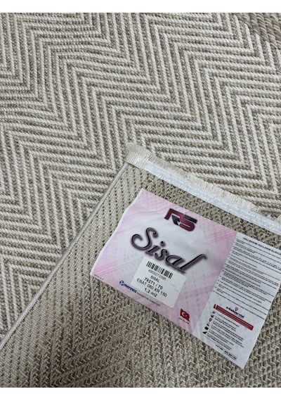 Merinos Rs Sisal 79271-070 Özel Kesme Halı Kahverengi Çok Renkli