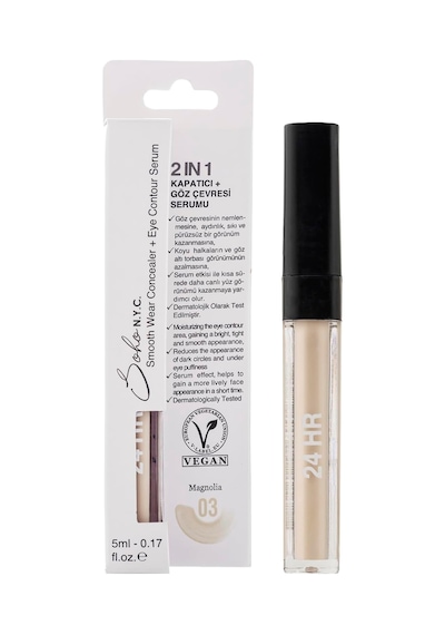 N.y.c. Göz Altı Morluk Ve Torba Için Serum Ve Kapatıcı 5 Ml- No 3 Magnolia Genel