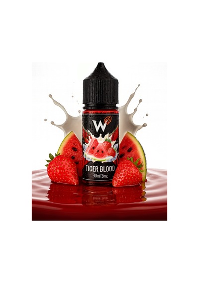 Tigers Blood - Premium Aroma 30ml - Karpuz, Çilek - Likit Tatlandırıcı